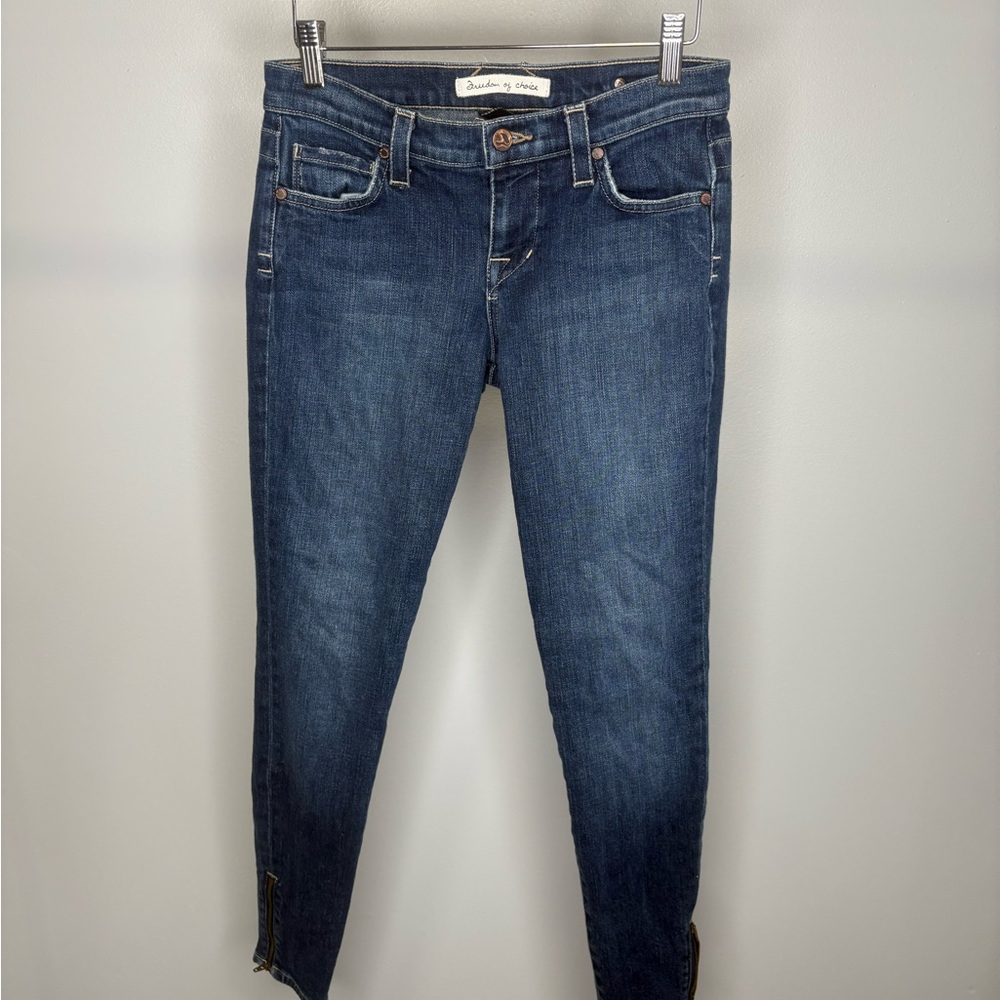 Freedom of Choice Dark Blue Skinny Jeans